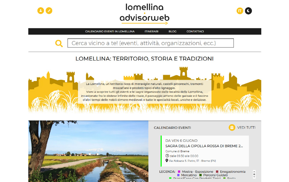 Lomellina Advisorweb